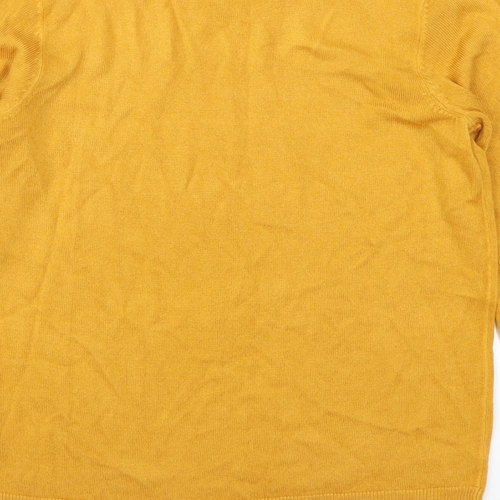 Primark Womens Orange Pullover Jumper Size 10