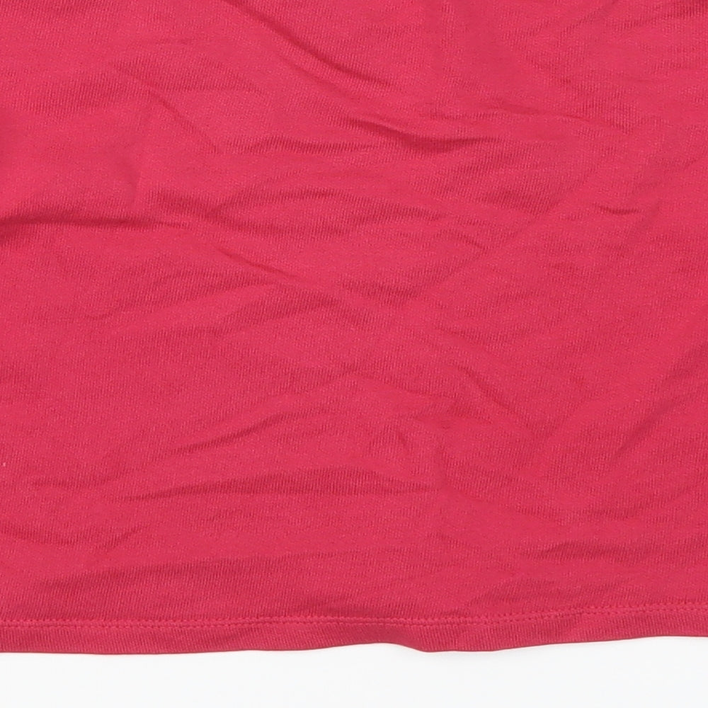 H&M Girls Pink Striped Pullover Sweatshirt Size 11-12 Years