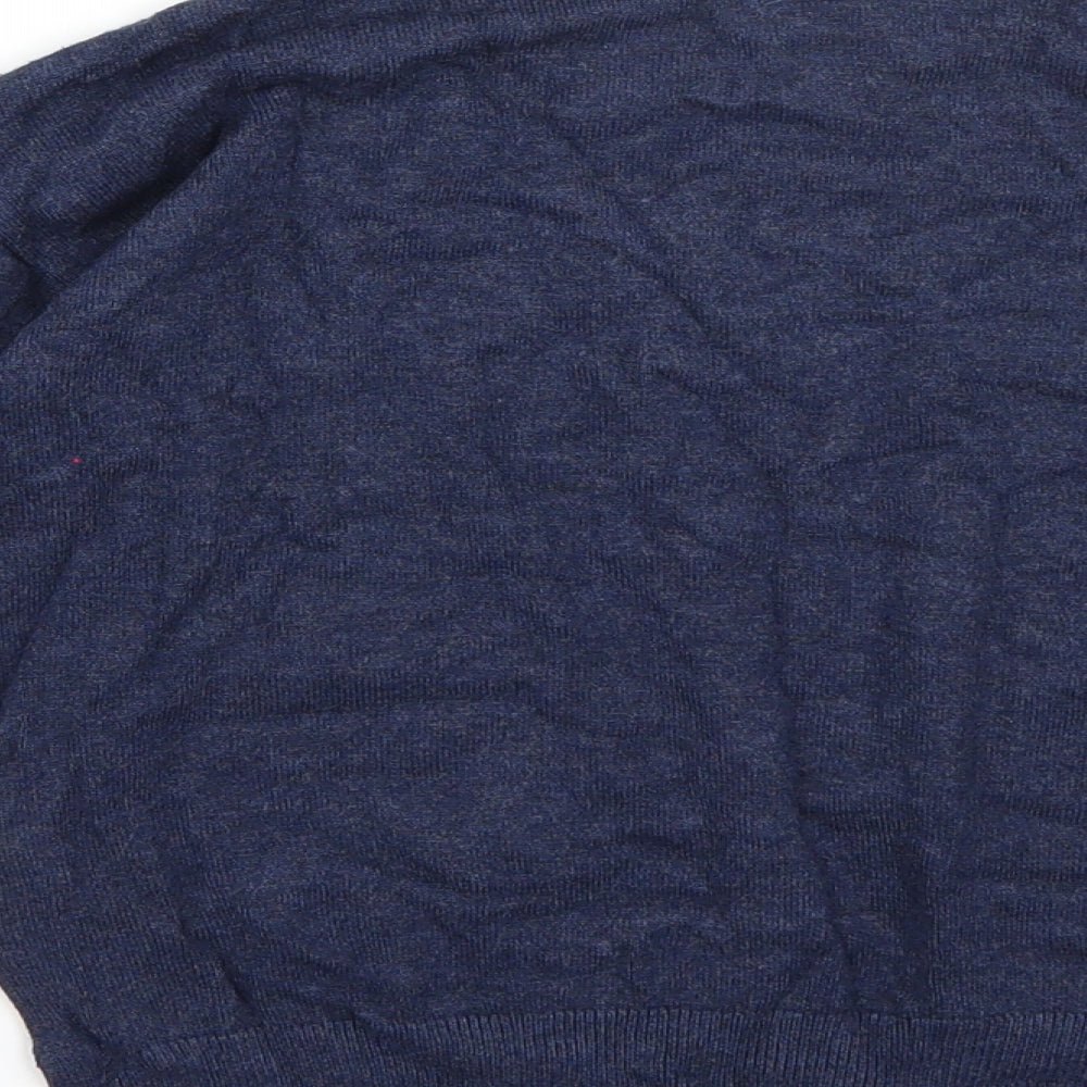 Zara Boys Blue Pullover Jumper Size 7 Years