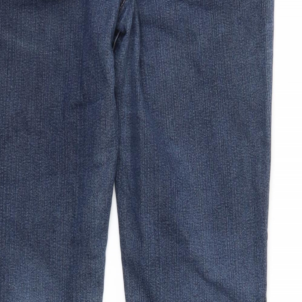 Debenhams Womens Blue Denim Skinny Jeans Size 10 L31 in