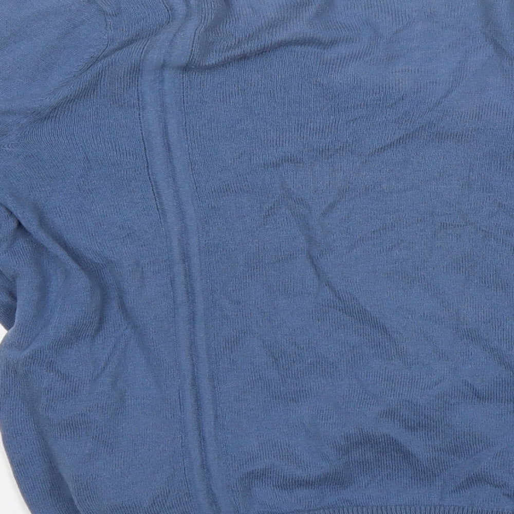 Preworn Womens Blue Cardigan Jumper Size 8