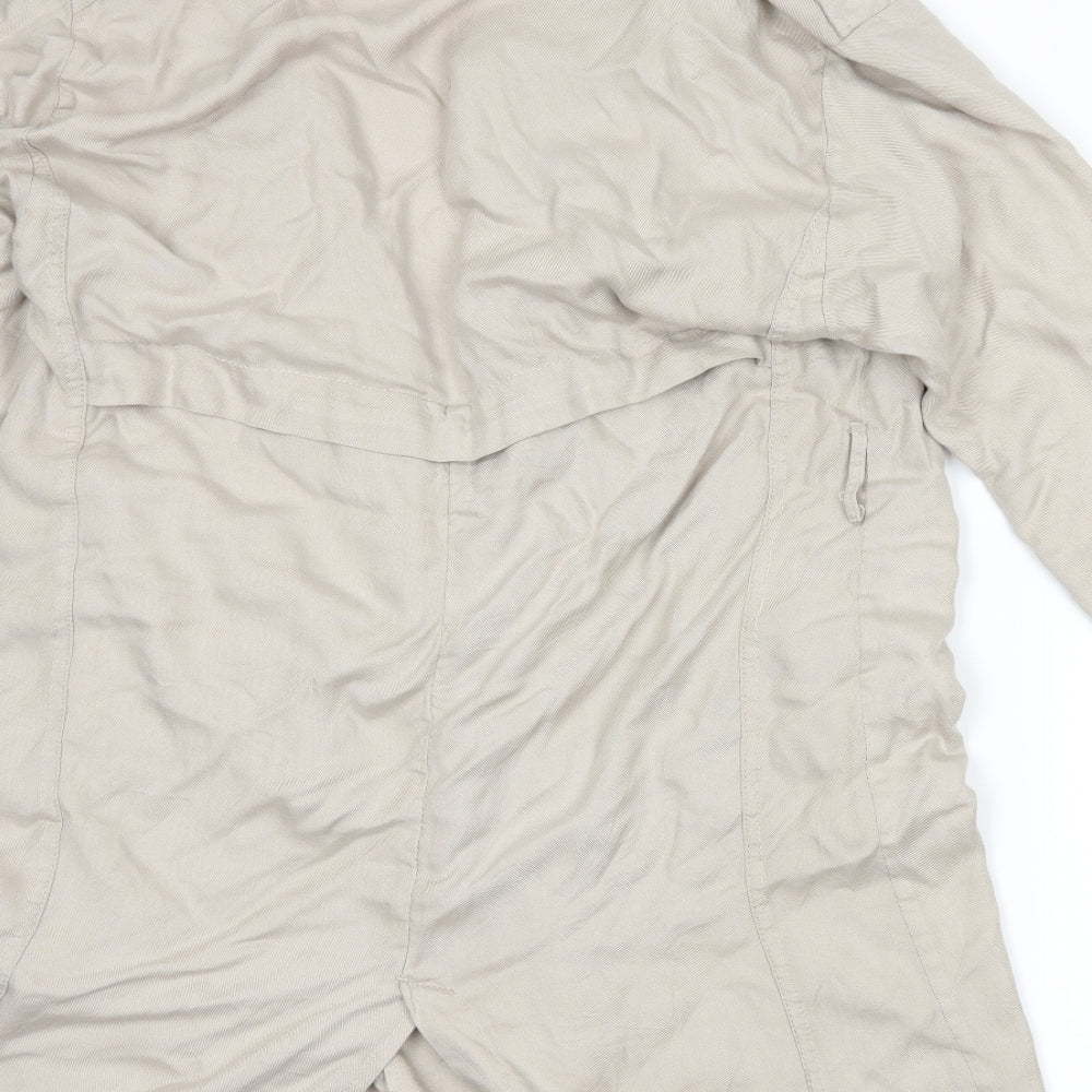 LFT Womens Beige Jacket Coatigan Size S