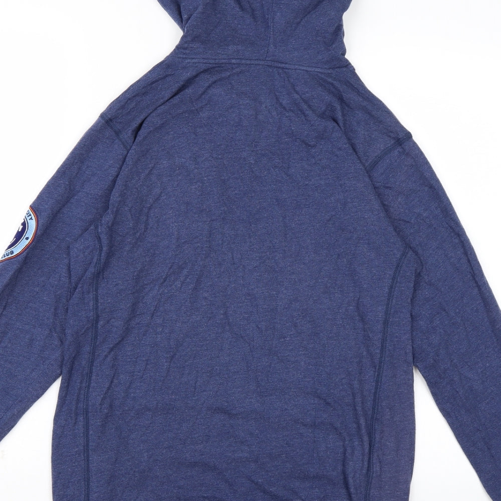 Mitchell & Ness Mens Black Pullover Hoodie Size XS