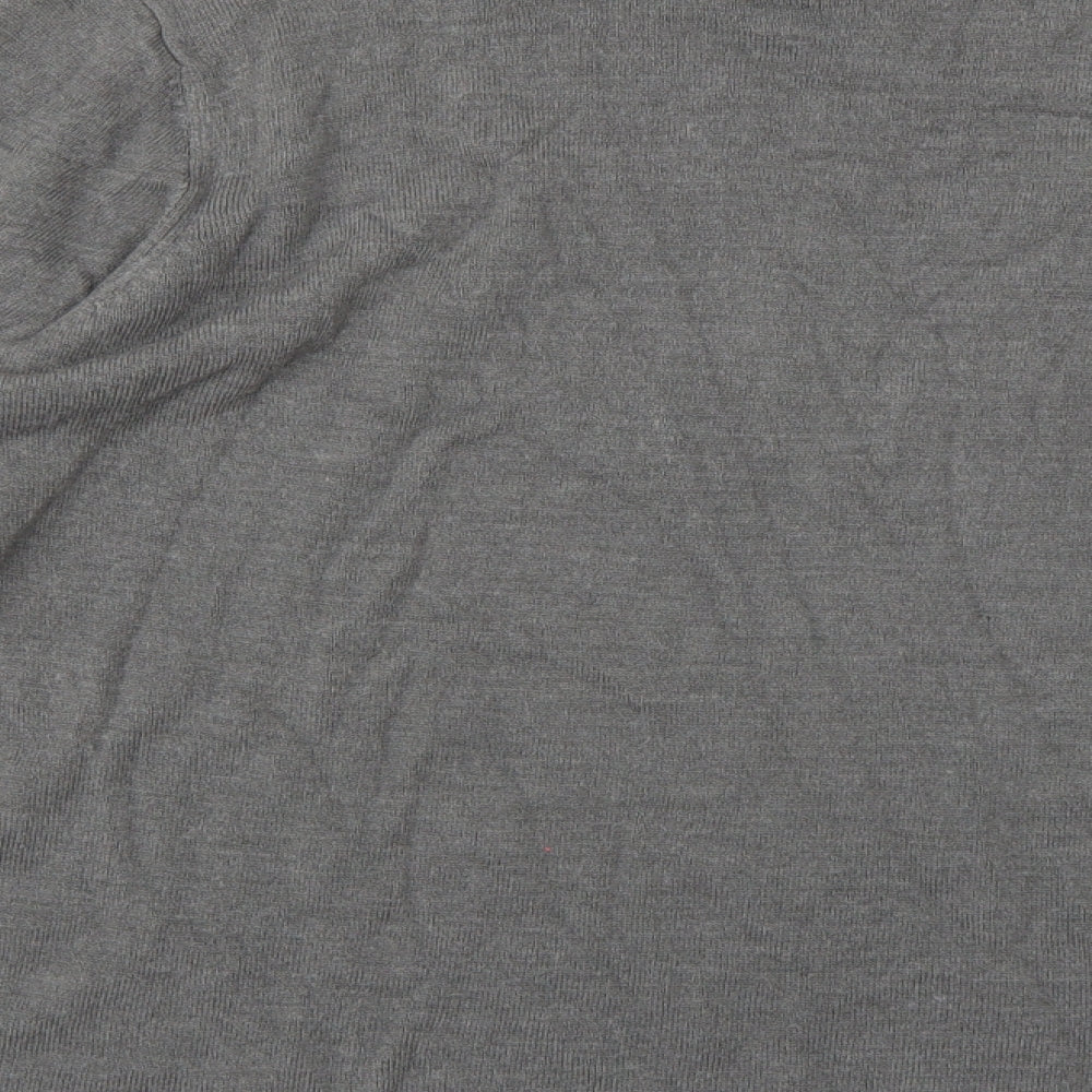 Marks and Spencer Womens Grey Knit Pullover Jumper Size 18