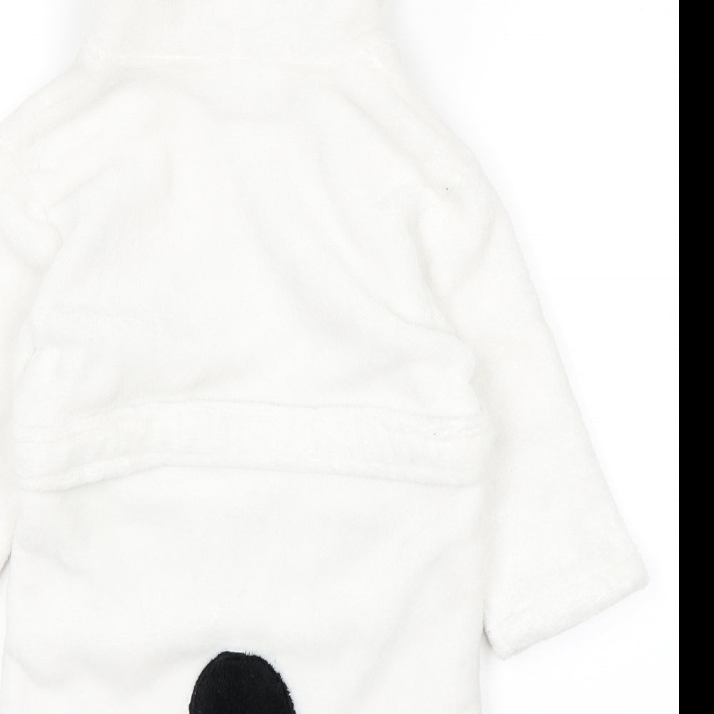 my1styears Baby White Solid Gown Size 12-18 Months