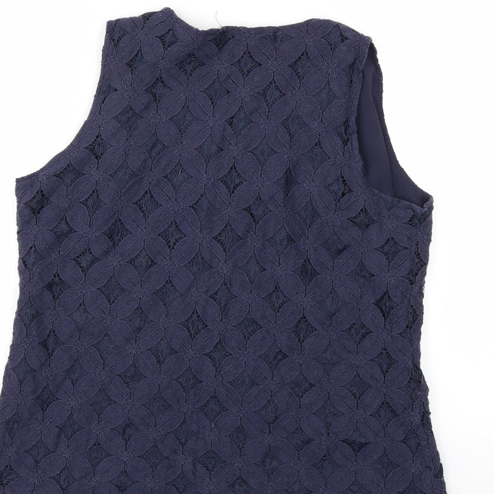 Apricot Womens Blue Basic Blouse Size L