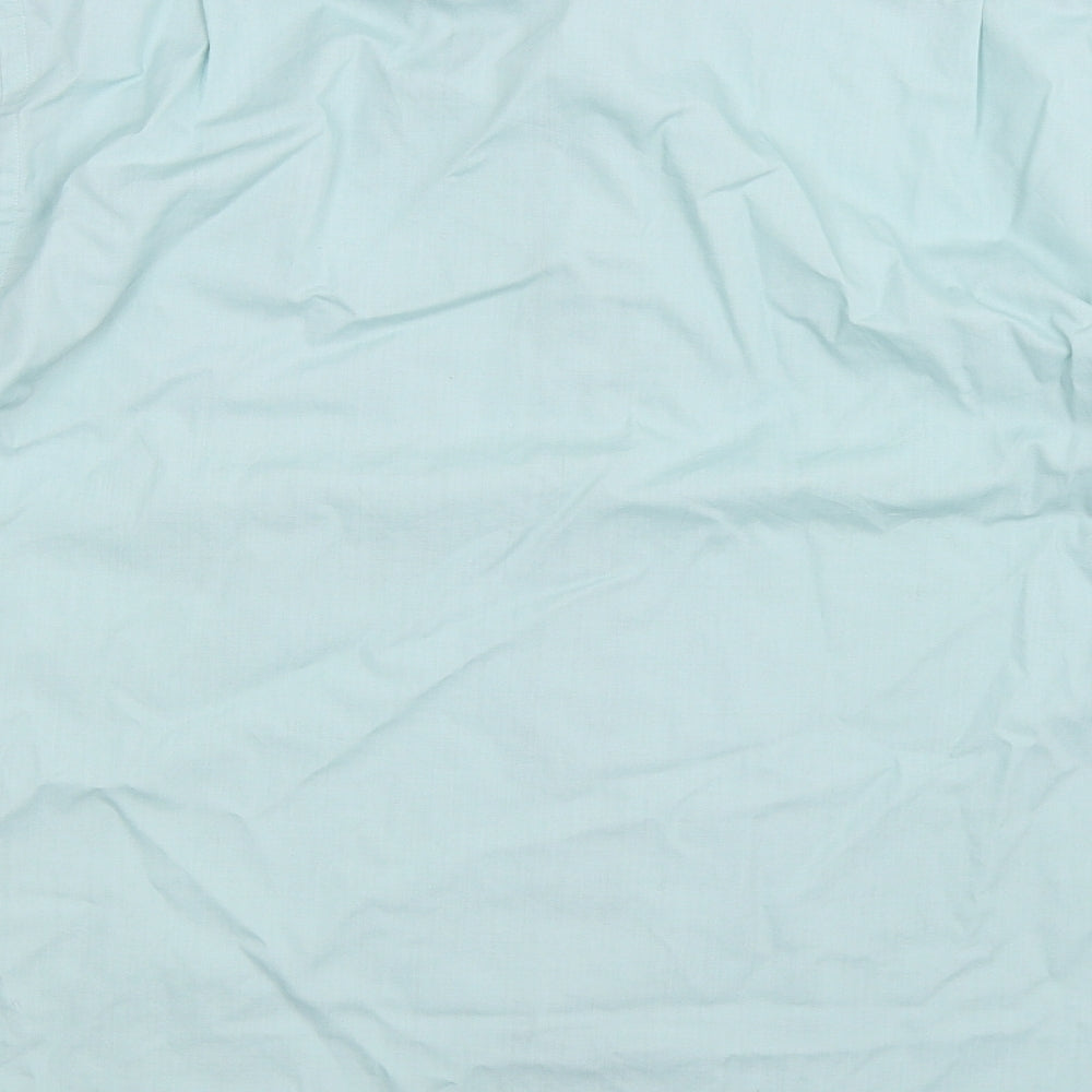 Simon Taylor Mens Green Dress Shirt Size 16