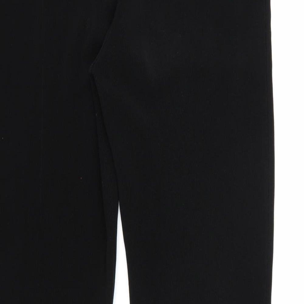 Preworn Womens Black Trousers Size L L29 in