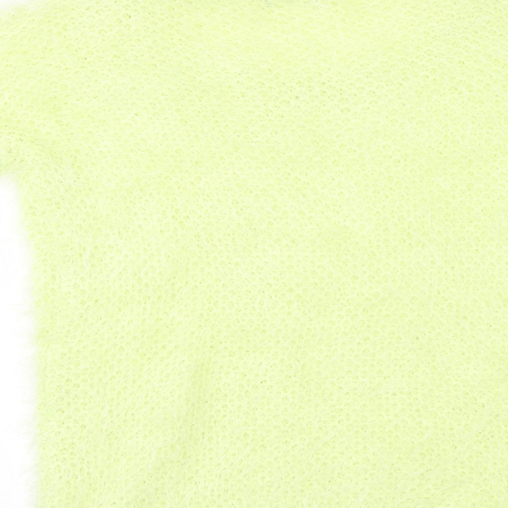 F&F Womens Yellow Pullover Jumper Size 8