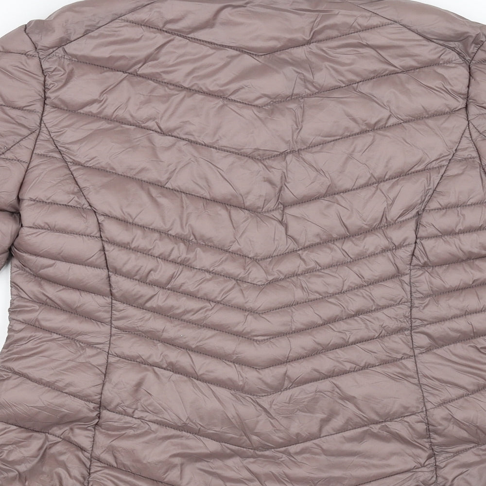 George Womens Purple Jacket Coat Size S