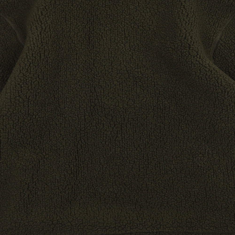Atlantic Terrain Mens Green Fleece Jacket Size L