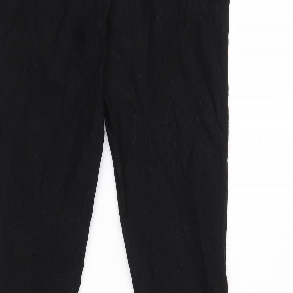 Dorothy Perkins Womens Black Trousers Size 12 L29 in