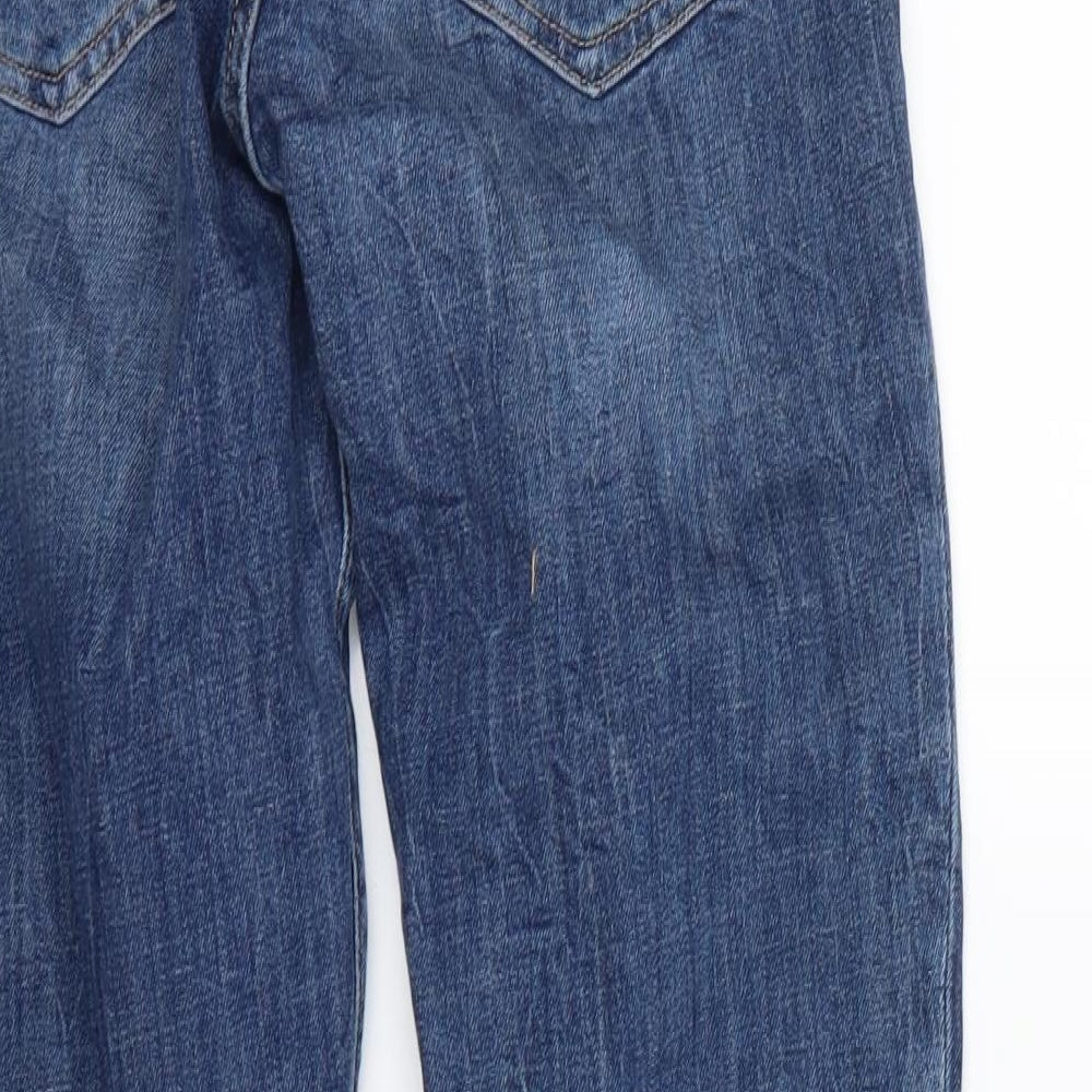 H&M Womens Blue Skinny Jeans Size 6 L27 in
