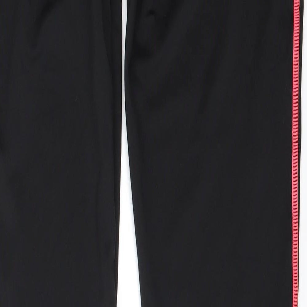 PURE SIMPLE GYM Womens Black Capri Leggings Size 8 L28 in