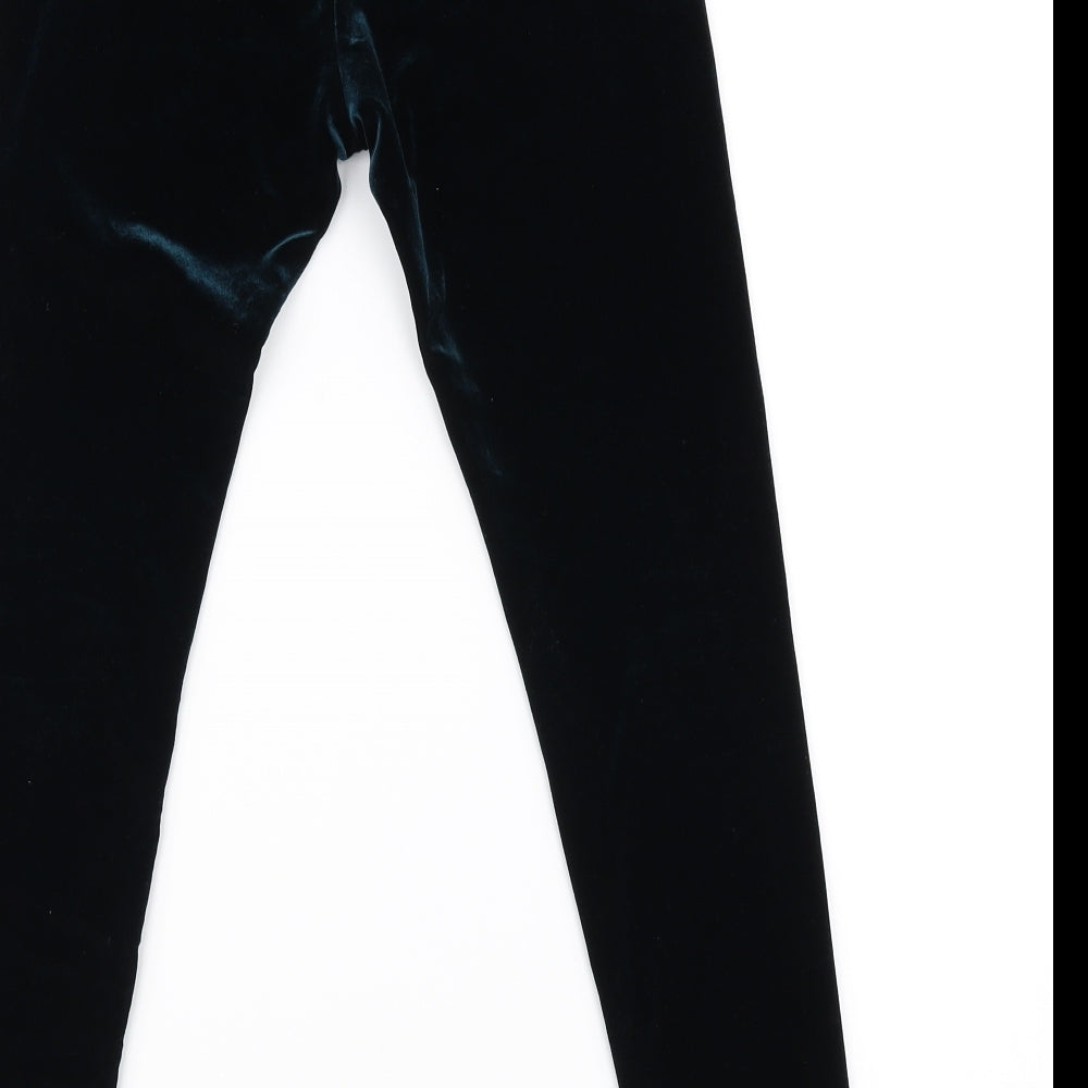 NEXT Girls Green Jegging Trousers Size 12 Years
