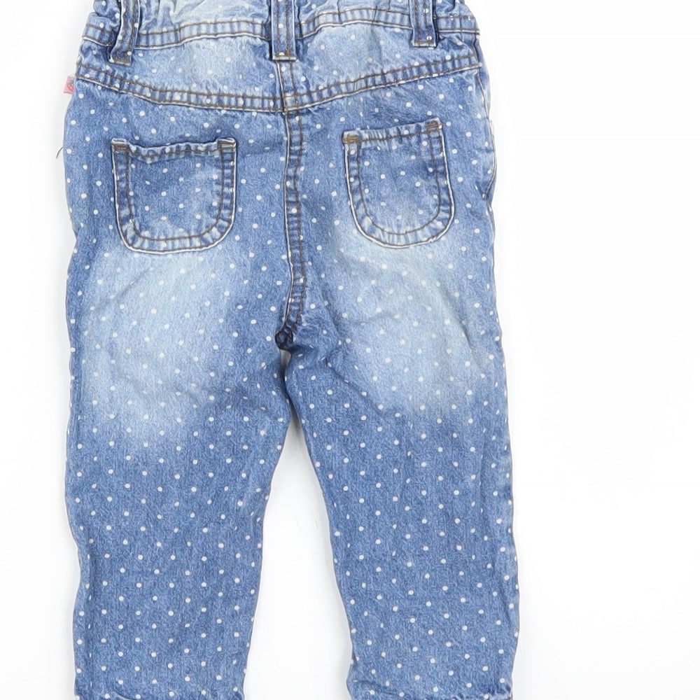 Ergee Girls Blue Capri Jeans Size 9-12 Months
