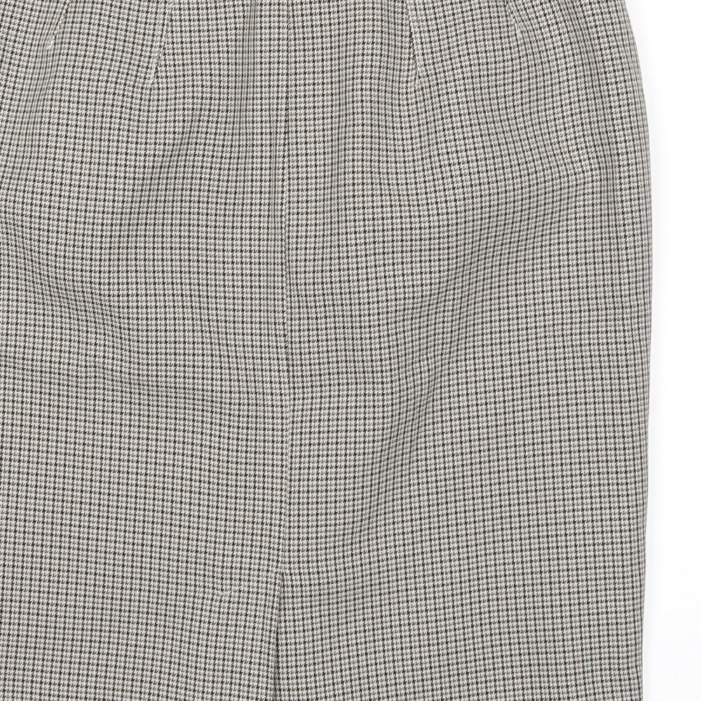 Marks and Spencer Womens Brown A-Line Skirt Size 10