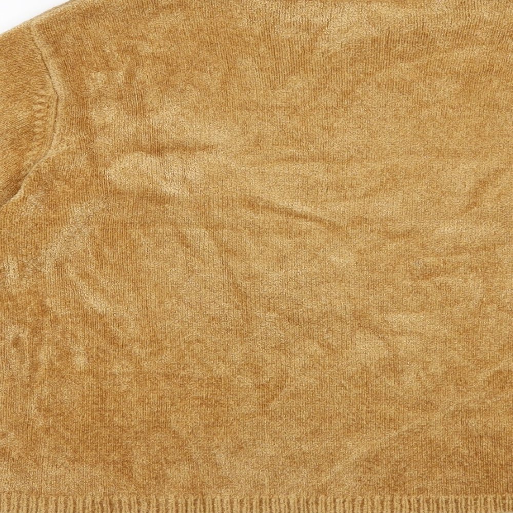 Kliss Womens Brown Pullover Jumper Size M