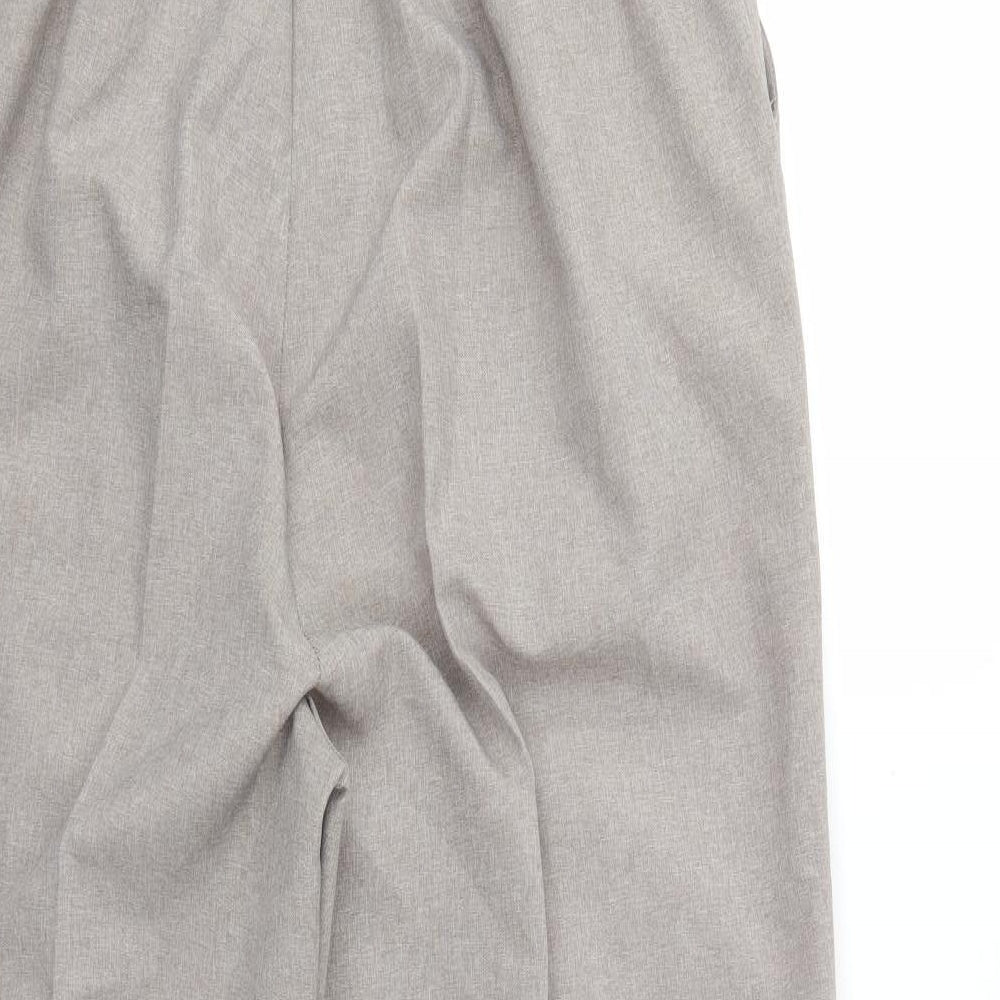 Bonmarché Womens Grey Trousers Size 18 L26 in