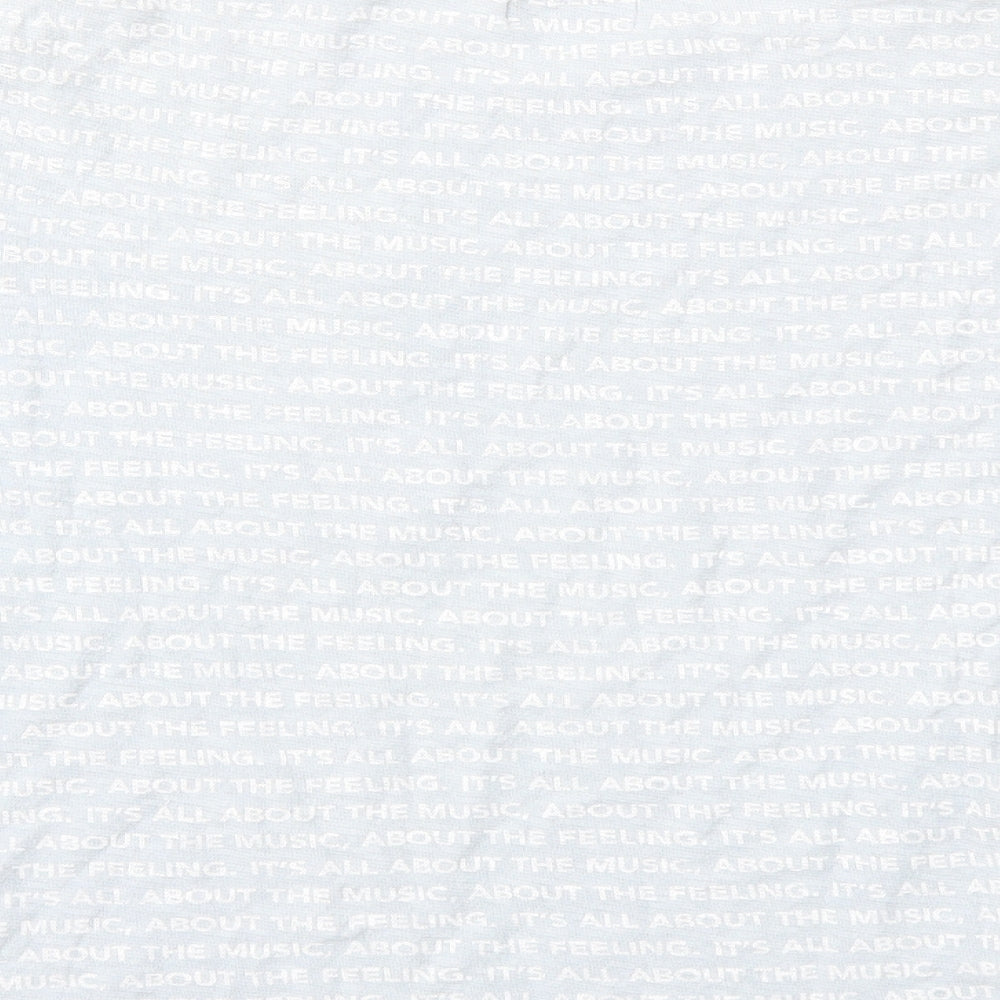 Zara Boys Blue Striped Basic T-Shirt Size 11 Years