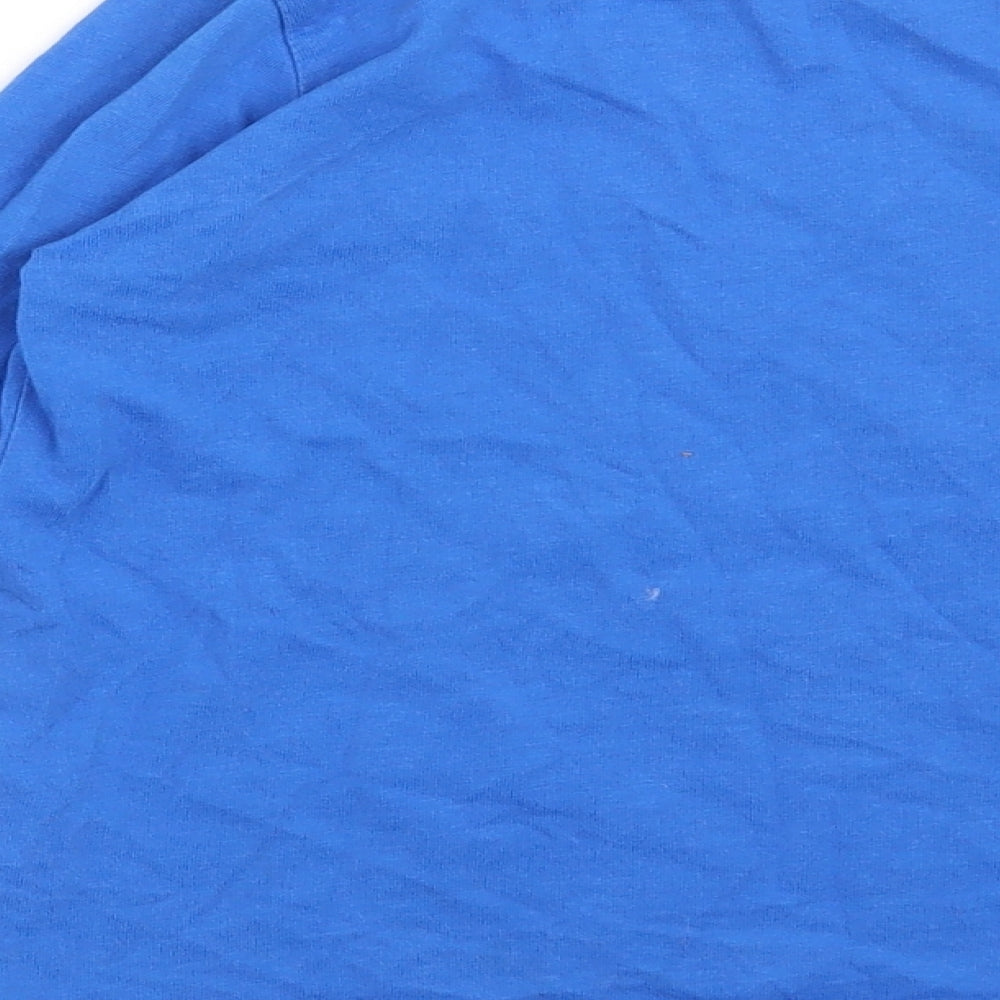Rebel Boys Blue Basic T-Shirt Size 4-5 Years - Space Storm