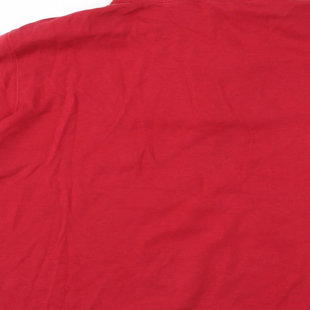 Bechamel Womens Red Pullover Jumper Size L