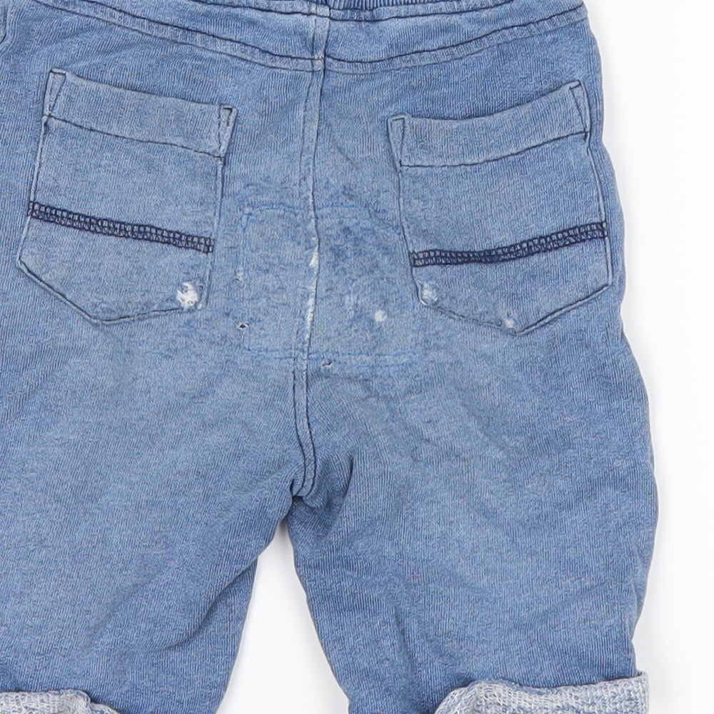 John Lewis Boys Blue Sweat Shorts Size 3 Years