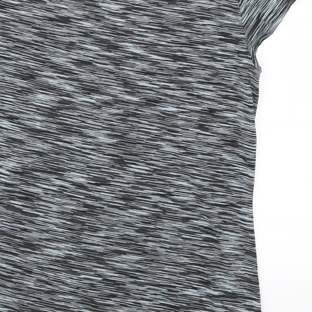 Athletic orks Womens Grey Basic T-Shirt Size 12