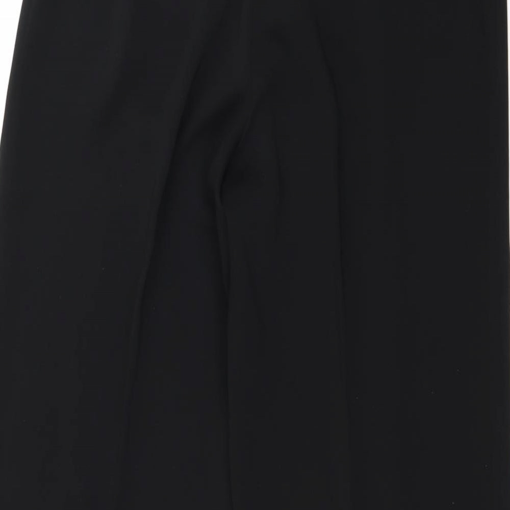 Preworn Womens Black Trousers Size 30 in L30 in