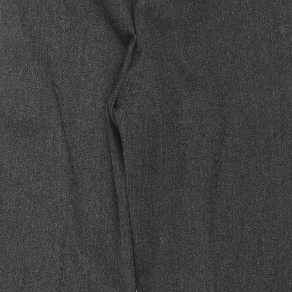 Ann Taylor Womens Grey Trousers Size 12 L30 in
