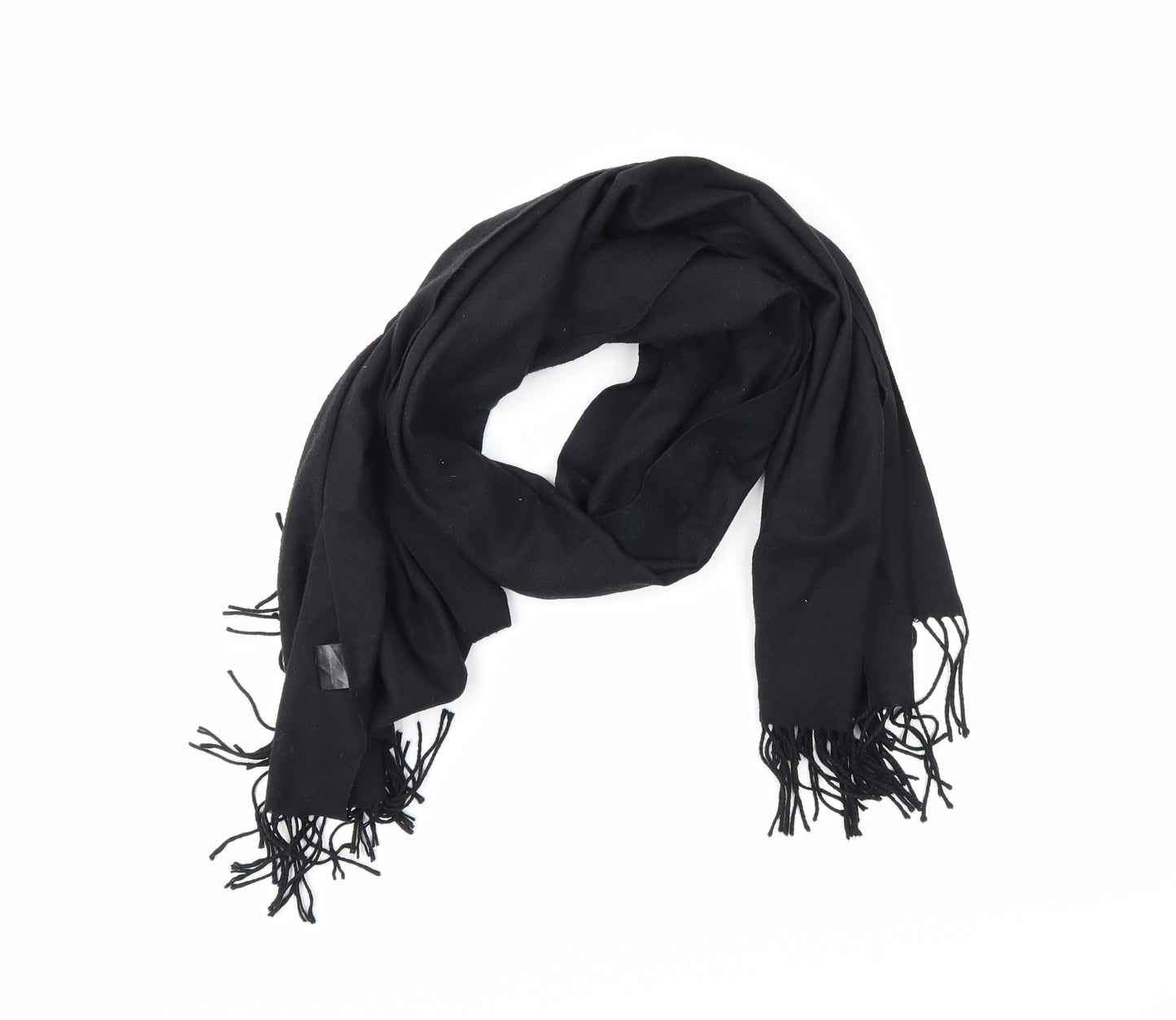 Preworn Womens Black Scarf