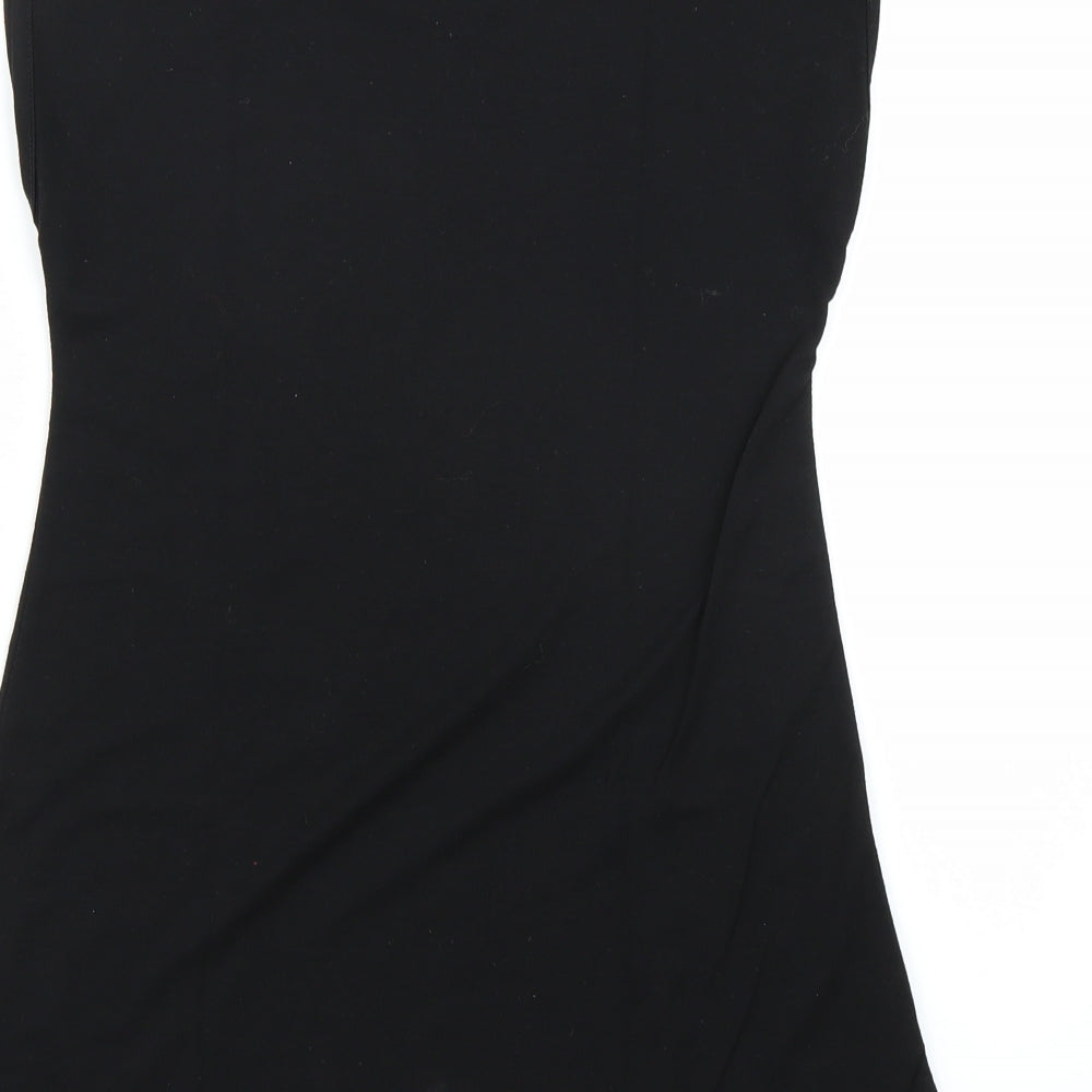 F&F Girls Black Basic T-Shirt Size 9-10 Years