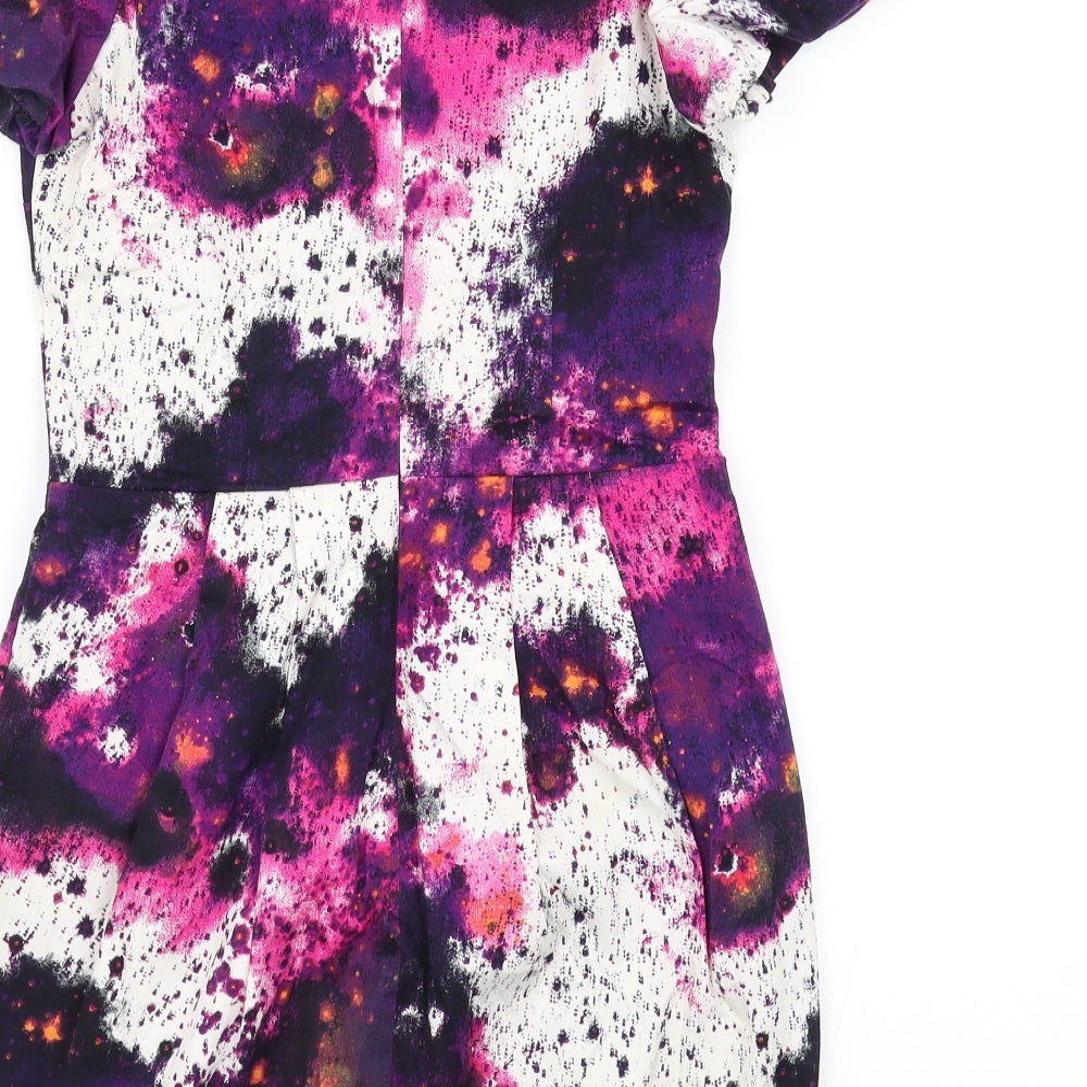 NEXT Womens Multicoloured Fit & Flare Size 8