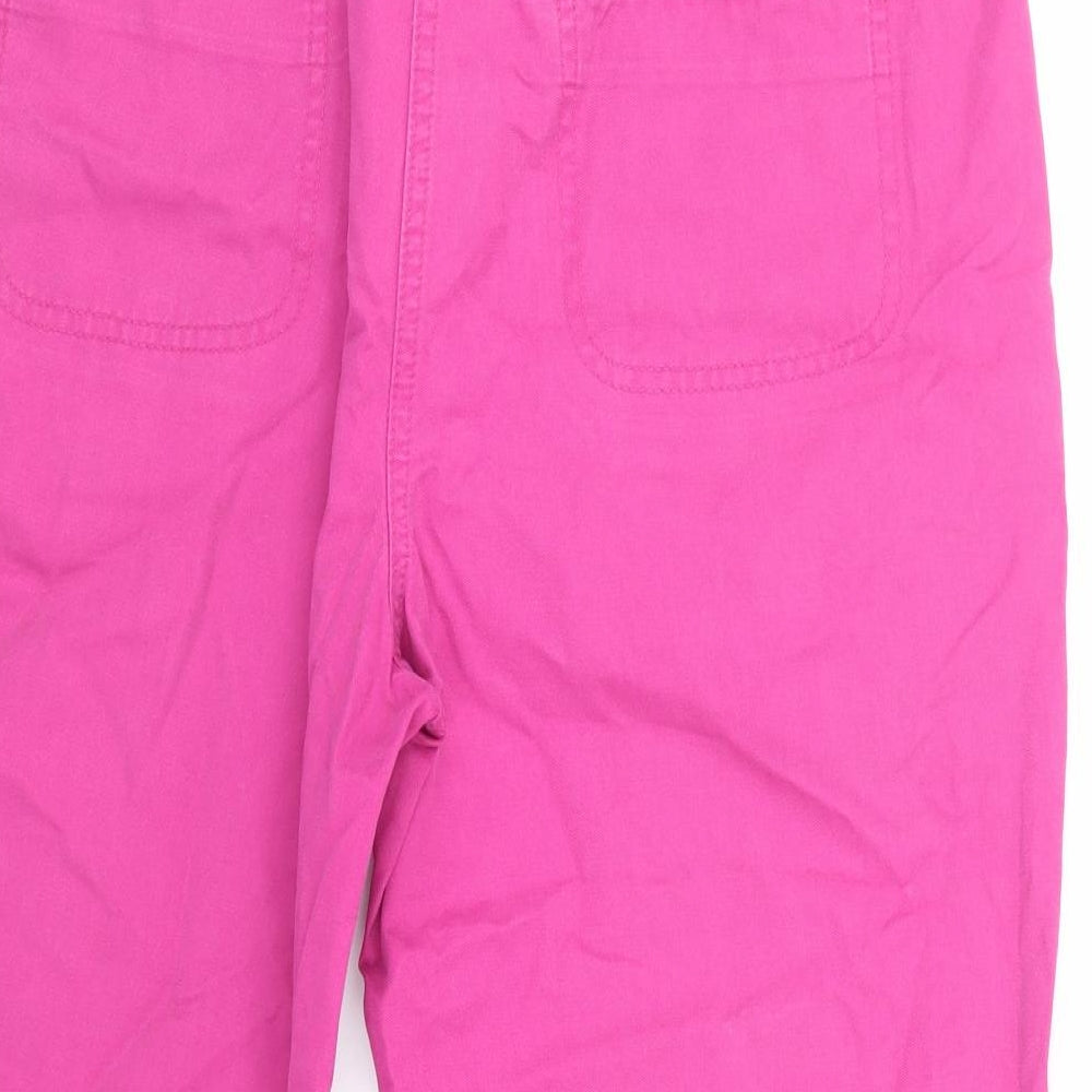 Marks and Spencer Womens Purple Trousers Size 14 L20 in