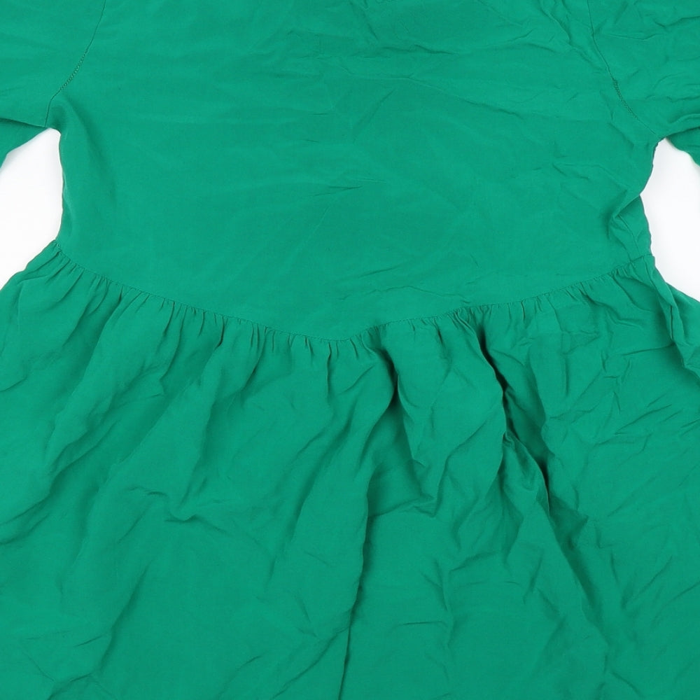 Brave Soul Womens Green Tunic T-Shirt Size S