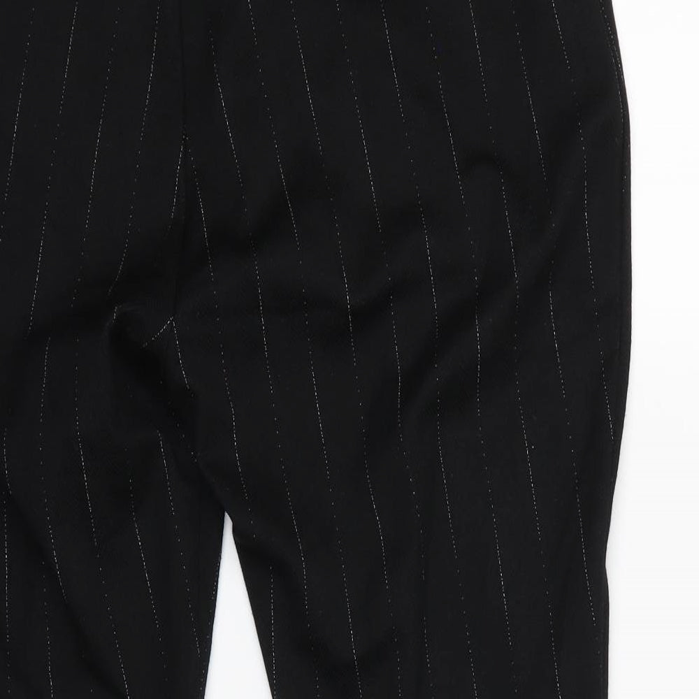 M&S Womens Black Dress Pants Trousers Size 18 L24 in