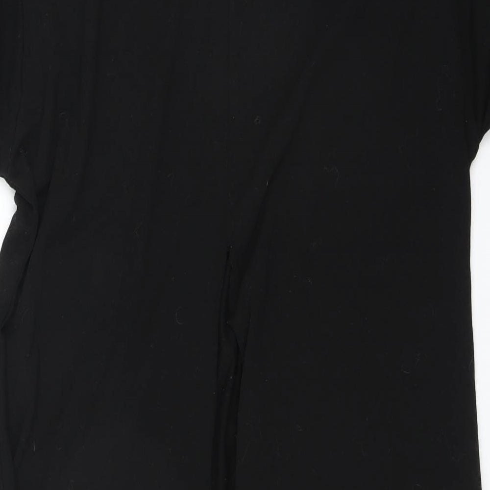 Glamorous Womens Black Basic T-Shirt Size S