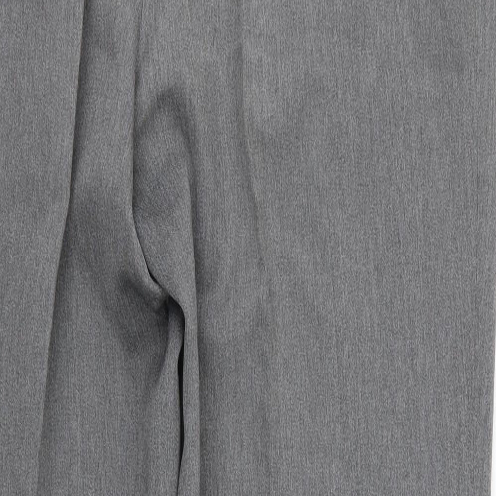 Marks and Spencer Womens Grey Trousers Size 36 L33 in