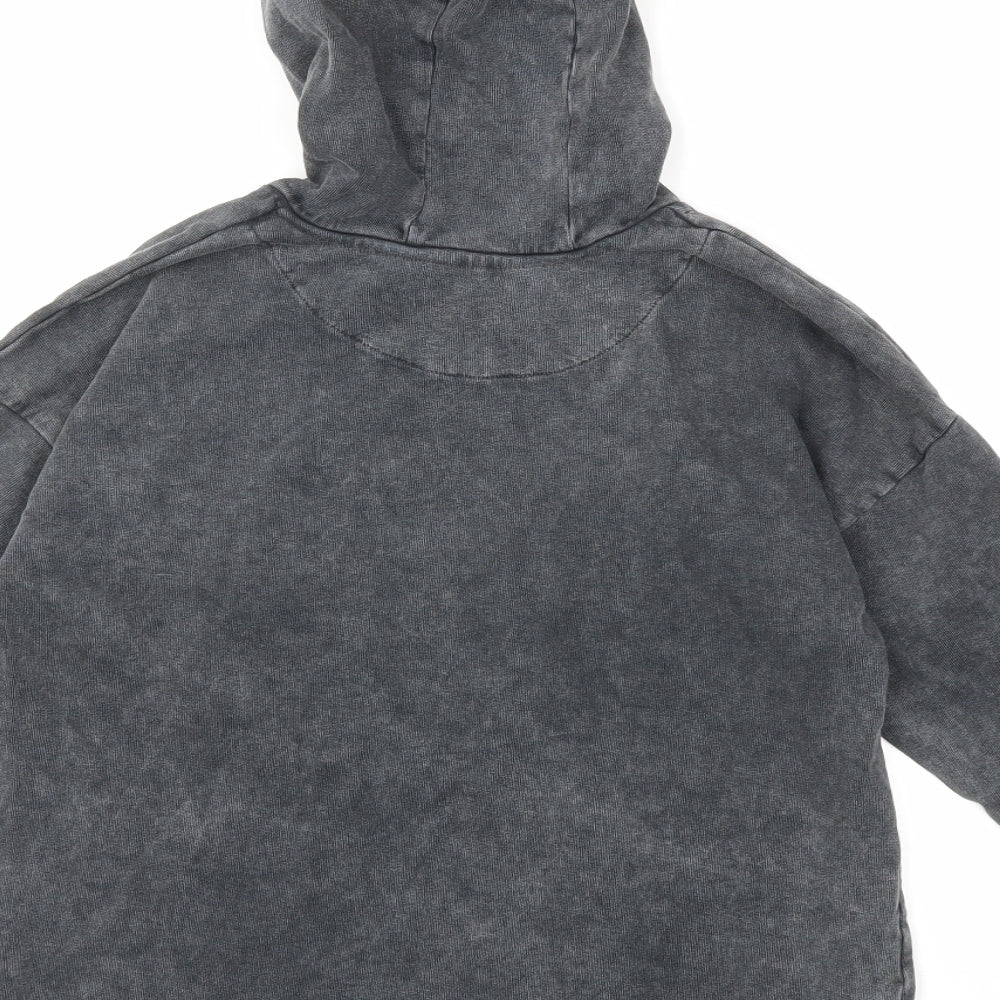 George Girls Grey Pullover Hoodie Size 8 Years - Mickey