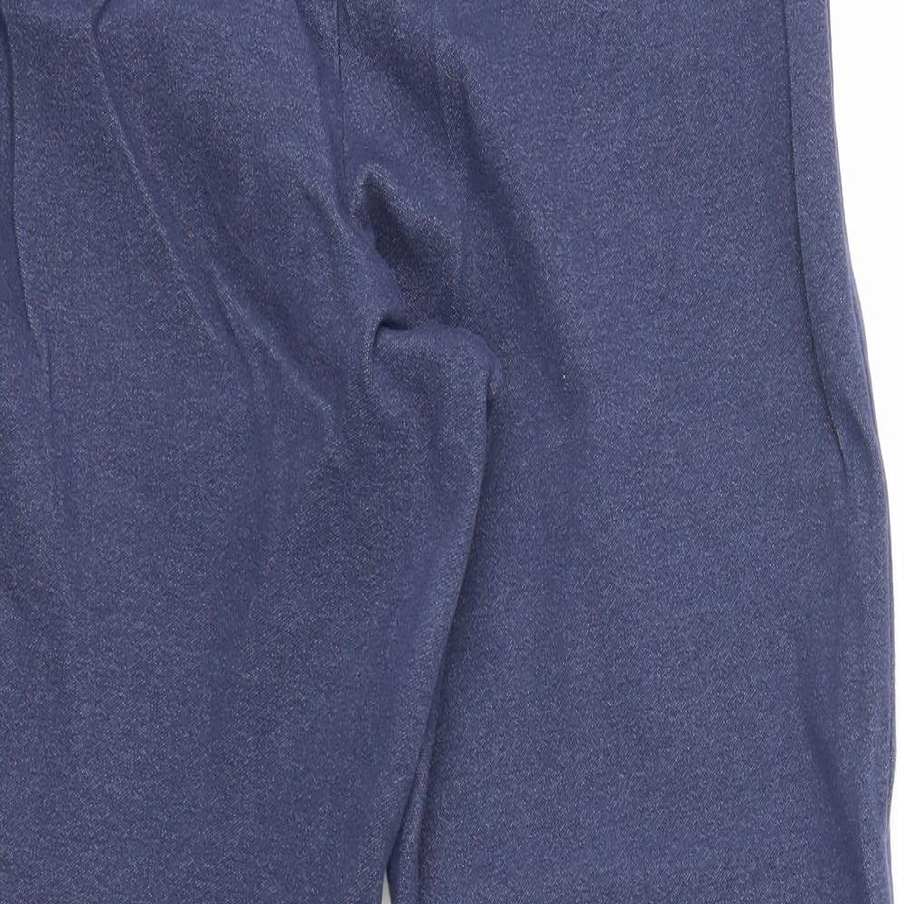 John Lewis Womens Blue Trousers Size L L25 in
