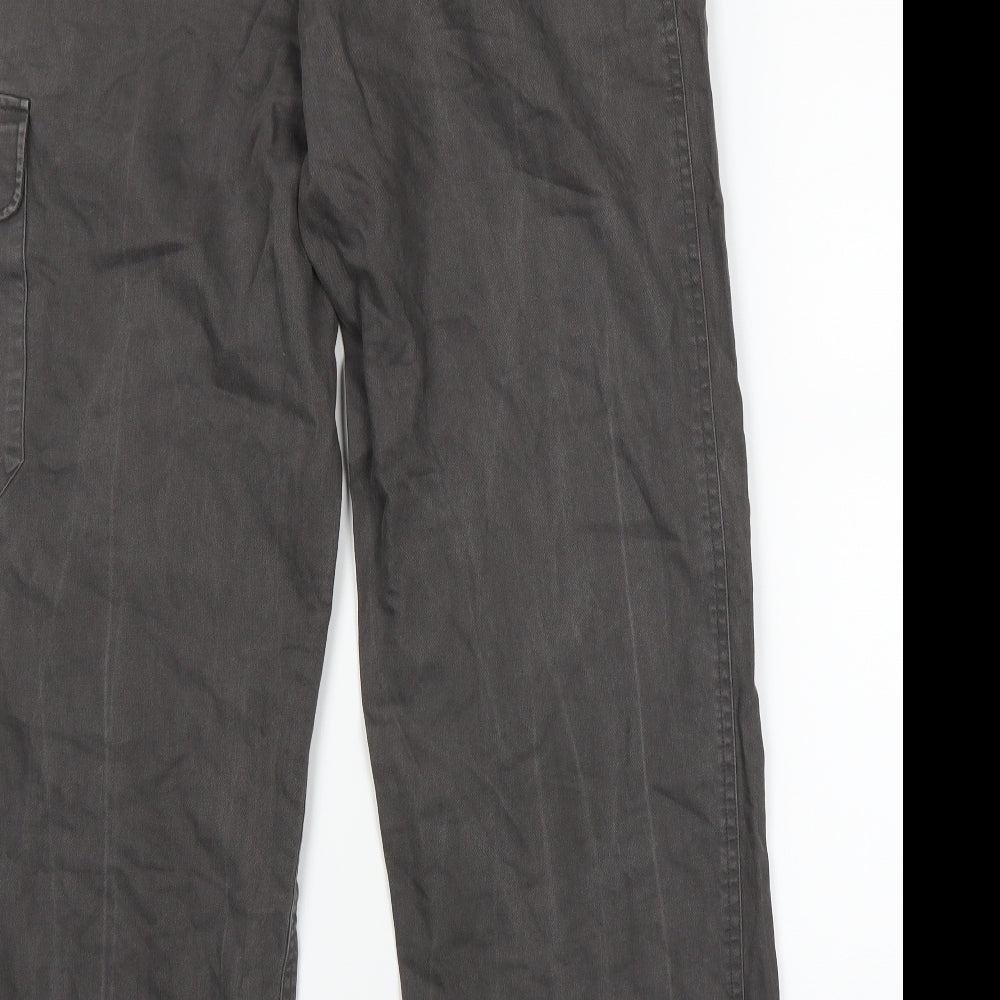 Toast Womens Grey Cargo Trousers Size 12