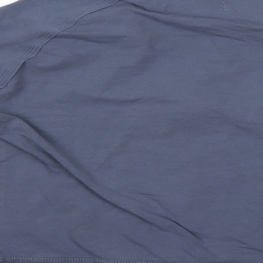 Active Womens Blue Full Zip Hoodie Size 12