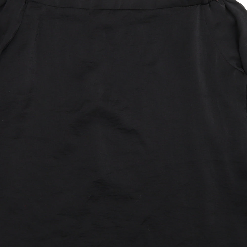 Primark Womens Black Basic Blouse Size 14