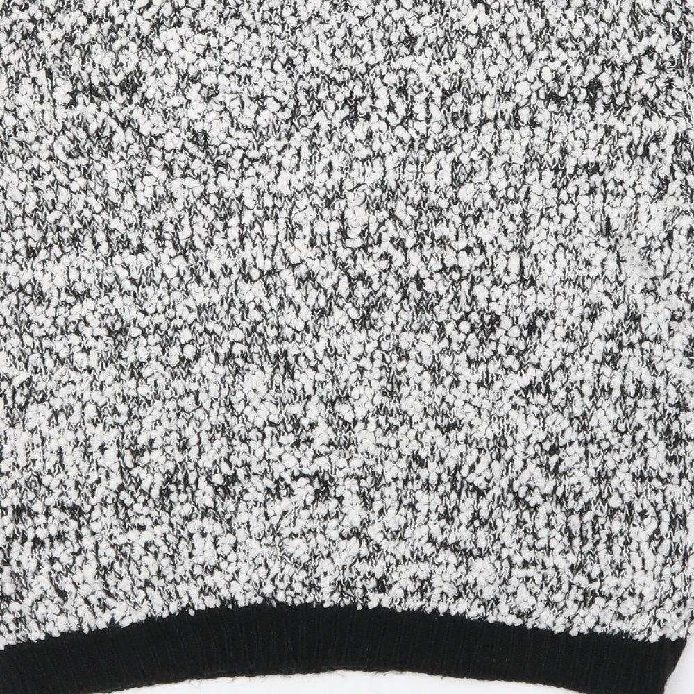 Terranova Womens White Knit Pullover Jumper Size S