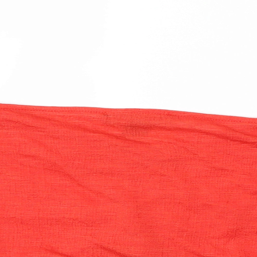 Primark Womens Red Cropped T-Shirt Size M