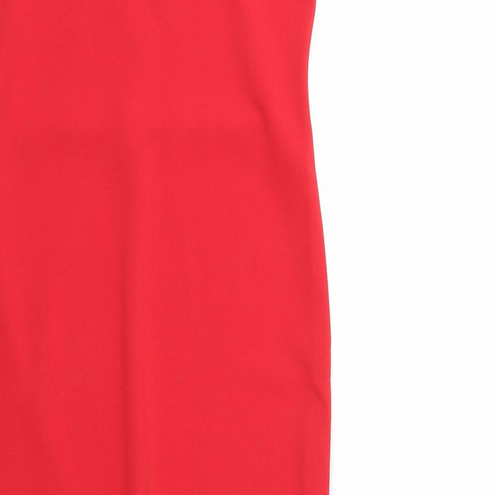 Missguided Womens Red Ball Gown Size 10