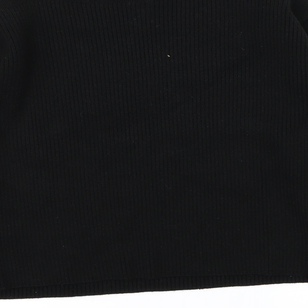 River Island Womens Black Pullover Jumper Size XS