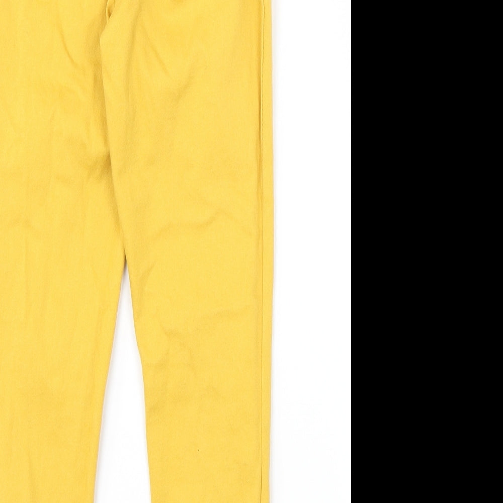 DenimCo Girls Yellow Skinny Jeans Size 6-7 Years