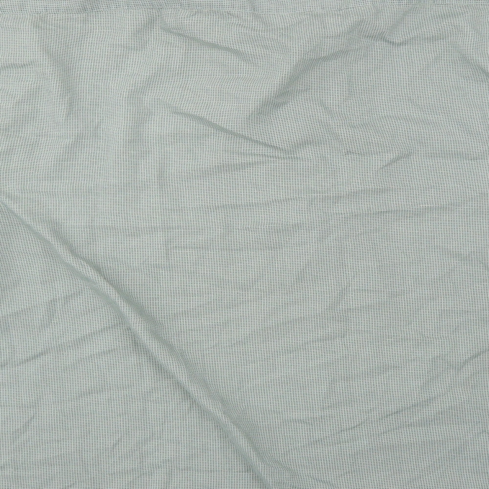 roberto bertolucci Mens Green Check Button-Up Size XL