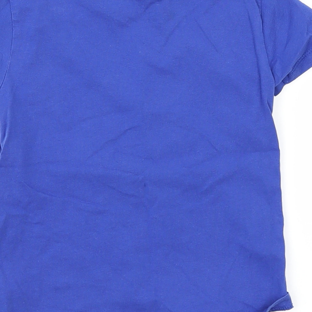 River Island Boys Blue Basic T-Shirt Size 2-3 Years